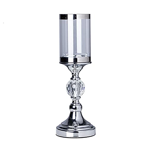 Kerzenständer Metall Kerzenhalter Stand Dekoration Romantische Kerzenhalter Esstisch Retro Light Luxus Haushalt Candlelight Dinner Requisiten Kerzenhalter Kerzenleuchter (Size : S) von SUNESA