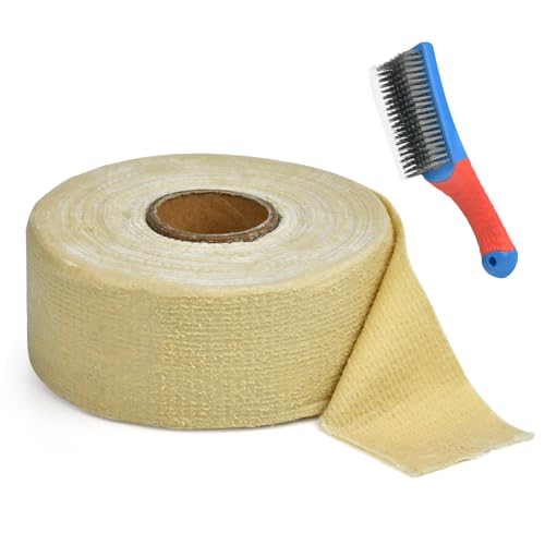 SUNEWUJIN Korrosionsschutz Bandage, Anti-Korrosionsband, 50mm x10m Korrosionsschutzband, für Erdverbinder, Erdband, Metall Elektrisches Außenuntergrundrohr (50mm x10m) von SUNEWUJIN