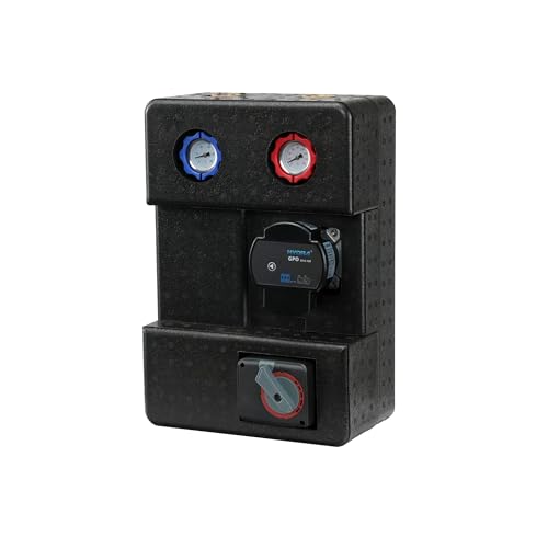 SUNEX® Heizkreisstation GPO S DN25 Pumpengruppe mit Stellmotor Heizkreisset Umwälzpumpe für Heizungsanlagen Kühlsysteme Fußbodenheizung von SUNEX