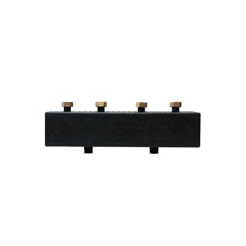 SUNEX® Verteilerbalken DN20 125mm 2 Kreise Heizkreisstation Pumpengruppe Heizkreisset Heizung Heizkreisverteiler Pumpenstation Fußbodenheizung (Verteilerbalken DN20 125mm 2 Kreise) von SUNEX