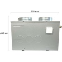Sunex - drops eco Wärmepumpe Warmwasser Brauchwasser Heizung Trinkwasser 3,6 kW von SUNEX