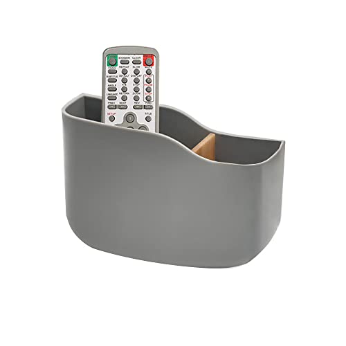 SUNFICON Adhesive Remote Control Holder Black Universal Media Player Controller Wall Mounted Remote Control Organizer Box von SUNFICON