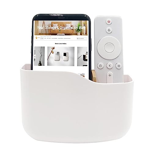 SUNFICON Adhesive Remote Control Holder Universal Media Player Controller Wall Mounted Remote Control Organiser Box Ivory SUNFICON Adhesive Remote Control Holder Universal Media Player Controller Wall Mounted Remote Control Organiser Box Ivory von SUNFICON