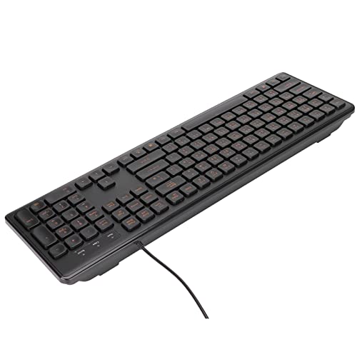 Bequemes Handgefühl Chinesischer Tastatur USB Wired Niedrigmarker Zweisprachig für Büro und Computer, Abstype -Material, Stille 108 Tasten für die Arbeit von zu Hause aus Bequemes Handgefühl Chinesischer Tastatur USB Wired Niedrigmarker Zweisprachig für Büro und Computer, Abstype -Material, Stille 108 Tasten für die Arbeit von zu Hause aus von SUNGOOYUE