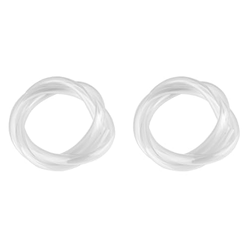 Computer Wasserkühlungs PVC Rohr, 2 Stück Premium Transparenter Computer Kühlwasserblock Weichschlauch von SUNGOOYUE