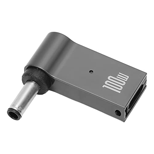 SUNGOOYUE 100 W 5 A PD-Ladekonverter, Aluminiumlegierung Typ C Buchse auf Stecker 4,5 X 3,0 Mm Adapter fürLaptop von SUNGOOYUE