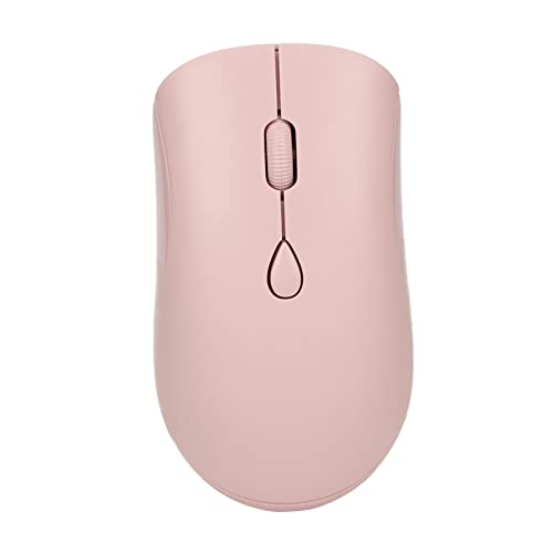 SUNGOOYUE 1600 DPI 2,4 G Drahtlose Stille Maus 5.2 Ergonomische Wiederaufladbare Batterie für das Laptop -Lernen (PINK) von SUNGOOYUE