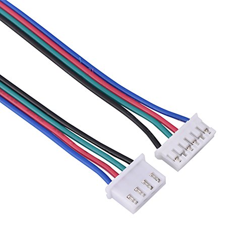 SUNGOOYUE 3D -Drucker -Stepper Motorkabel Hochwertig 4Pin 6 Pin Terminalkabel für Schrittmotoren Leichte Installation (1000 mm) von SUNGOOYUE