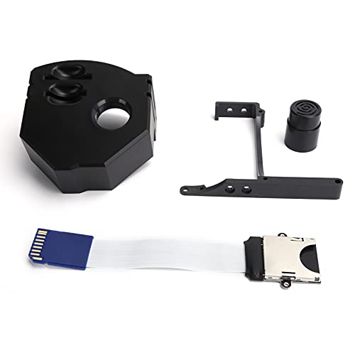 SUNGOOYUE 3D Print Memory Card Extender für Dreamcast, All-Metal-Kartenhalter für GDEMU, Reibungslos und Stabil Gelesene Speicherkarte, Anwendbar für Dreamcast VA1-Konsole (Black) von SUNGOOYUE