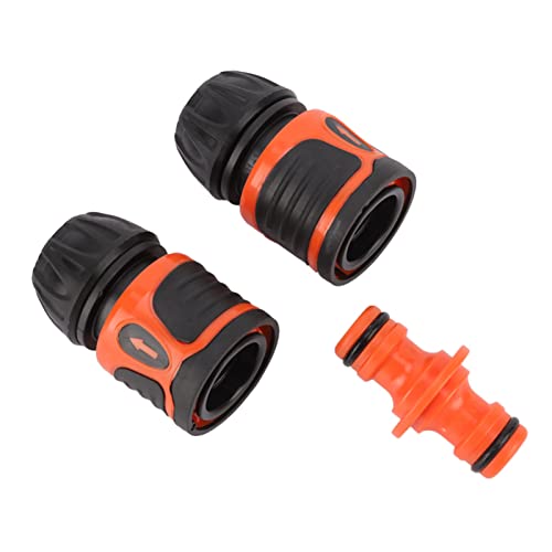 SUNGOOYUE 3pcs Schneller Schneller Wanneanschlussanschluss für 1/2 Röhrchen, Einfach zu Verbinden, Geeignet für den Garten, das ABS -Material von SUNGOOYUE
