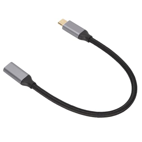 SUNGOOYUE 4K 100W PD 5A USB C -Erweiterungskabel Männlich Zum Weiblichen Typ -C Kabel, Haltbarer Nylon Geflochten 10 Gbit/S USB 3.2 Gen2 Extender für Mobiltelefone, Tablets, Notebooks, (25CM) von SUNGOOYUE