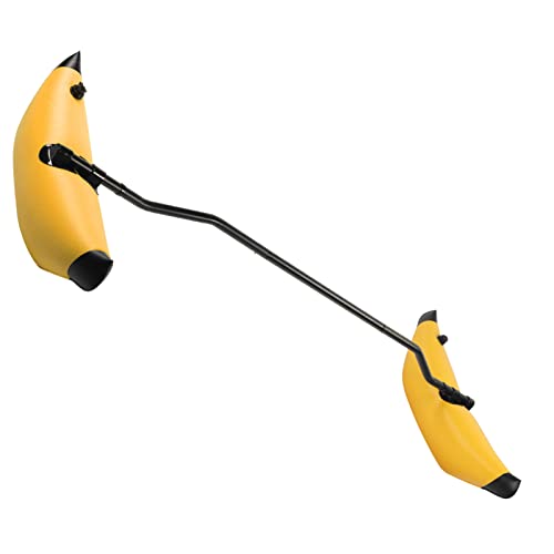 SUNGOOYUE Aufblasbares Bootstabilisator Leuchtt Tragbare Kanu Rutma Stick Zum Rudern für Rudern von PVC 2 Farben für Anfänger (Yellow) von SUNGOOYUE