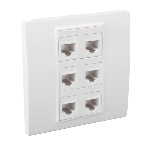 SUNGOOYUE CAT 6 Ethernet Keyston Standardgröße der Wandplatte mit Abnehmbaren Martinetto, Nicht Zerzerisierten Ethernet -Verbindungen SUNGOOYUE CAT 6 Ethernet Keyston Standardgröße der Wandplatte mit Abnehmbaren Martinetto, Nicht Zerzerisierten Ethernet -Verbindungen von SUNGOOYUE