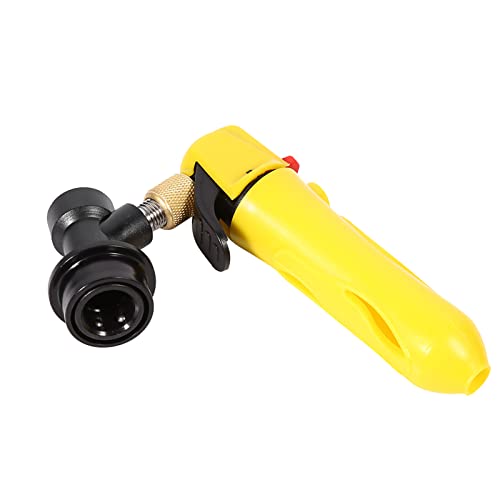SUNGOOYUE CO2 KEG Ladegerät Bierspender für Heimzüchter, Bestehend aus Nylon und Langlebigem Messing, Leicht zu Verwendender Auslöser, um den Abgabedruck auf Dem Marsch Aufrechtzuerhalten (YELLOW) SUNGOOYUE CO2 KEG Ladegerät Bierspender für Heimzüchter, Bestehend aus Nylon und Langlebigem Messing, Leicht zu Verwendender Auslöser, um den Abgabedruck auf Dem Marsch Aufrechtzuerhalten (YELLOW) von SUNGOOYUE