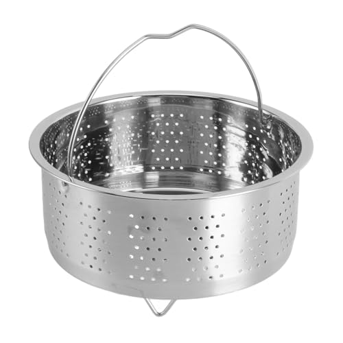 SUNGOOYUE Dampfkorb aus Edelstahl mit Griff Zur Zuckerentfernung und Vielseitigem Dämpfen, Ideal für Gesundheitsbewusste Personen (20 cm) von SUNGOOYUE