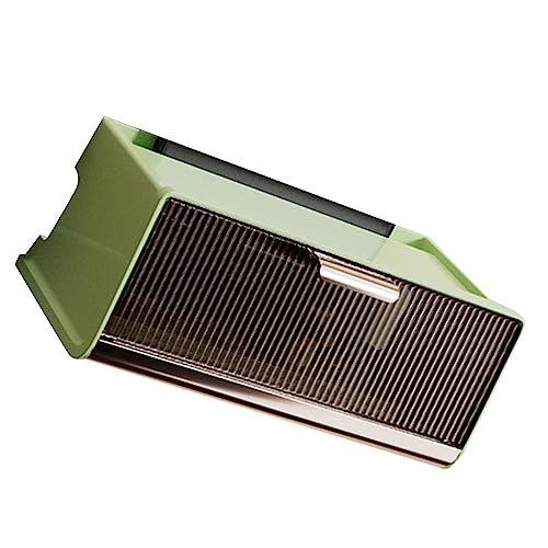 SUNGOOYUE Dekorative Wandmontage Router Aufbewahrungsbox mit Deckel Großer Kapazität Strecke Koffer für Wohnzimmer Hotelbüro, Umweltfreundliches PP -Haustiermaterial (Mittlere Cyan-Größe: 30 x 13,5 von SUNGOOYUE