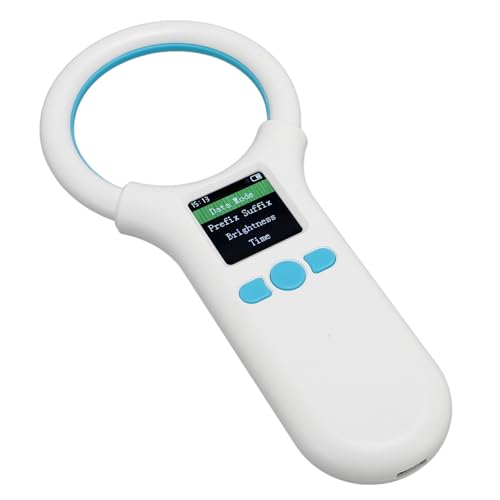 SUNGOOYUE Doppelfrequenzbetrieb des Lesers mit Tierchip mit Einer Großen Lagerkapazität für den Scanner für Emid FDX B Animal Labels, Angepasst an Tierärzte und Tiergeschäfte, Mikropile -Scanner für von SUNGOOYUE