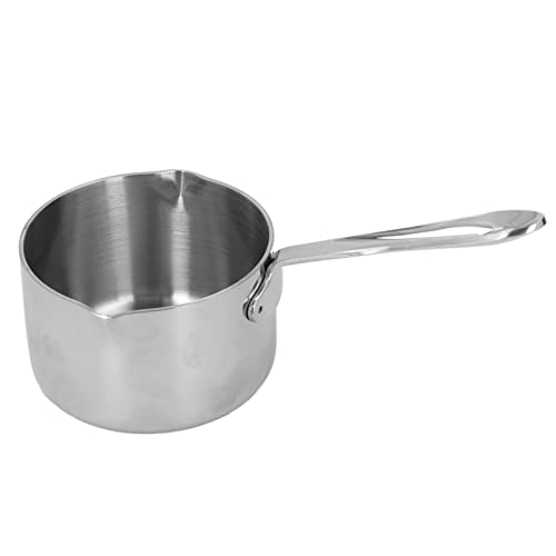 SUNGOOYUE Edelstahlmilchtopf Zum Aufwärmen von Gemüse und Resten, Praktisches Hängenlochdesign, 300 Ml SUNGOOYUE Edelstahlmilchtopf Zum Aufwärmen von Gemüse und Resten, Praktisches Hängenlochdesign, 300 Ml von SUNGOOYUE