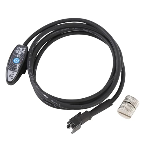 SUNGOOYUE Elektrofahrradgeschwindigkeitssensorkabel, ABS -Material Echtzeit -Erkennung Einfacher Installation Kompatibel mit E Bikes -Rollern von SUNGOOYUE