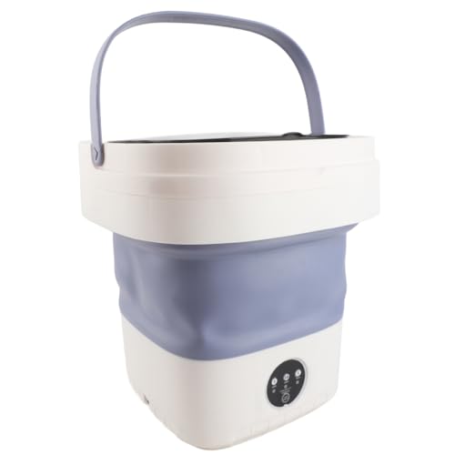 SUNGOOYUE Faltbare Mini Tragbare Waschmaschine für die Verwendung von Heim- oder Wohnheim, Vollautomatisch mit Weich (EU-Stecker) von SUNGOOYUE