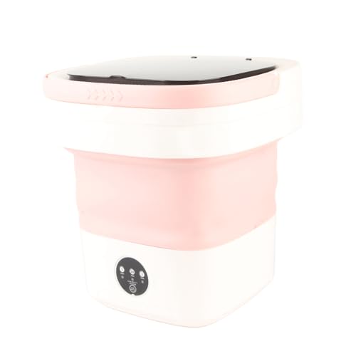 SUNGOOYUE Faltbare Mini Tragbare Waschmaschine für die Verwendung von Heim- oder Wohnheim, Vollautomatisch mit Weich (EU-Stecker) von SUNGOOYUE