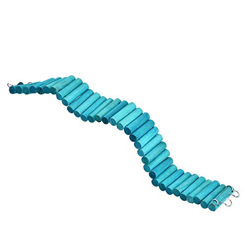 SUNGOOYUE Haustier Hamster Klettern Weiche Leiter -Suspensionsbrücken Birds Spielzeug Umweltfreundliche Holzmetall 650 cm SUNGOOYUE Haustier Hamster Klettern Weiche Leiter -Suspensionsbrücken Birds Spielzeug Umweltfreundliche Holzmetall 650 cm von SUNGOOYUE