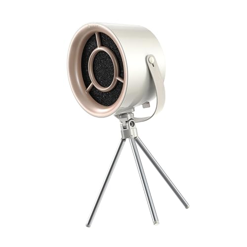 SUNGOOYUE Kleiner Tragbarer Auspuff mit 3 Level -Einstellung aus Schlafsaalküche, Waschbarer Filtertisch Auspuff für Innenausstattung (WHITE) von SUNGOOYUE