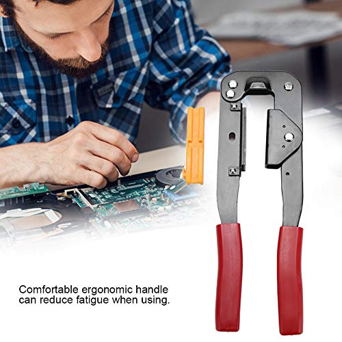 SUNGOOYUE Prime -SSS Für das Kabel der Computerplatte und die IDC -Kontakte. Stahlwerkzeuge mit Praktischer Ergonomie. Kompatibel mit 26, 28 und 29 IDC Renten/Weibliche Renten. Für PC Zubehör von SUNGOOYUE