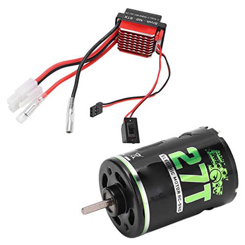 SUNGOOYUE RC Gebürstetem Motor 540 Elektrisches Low -Spannungsschutz -Kit für 1/10 RV Kurzlastwagenklettern (27T) von SUNGOOYUE