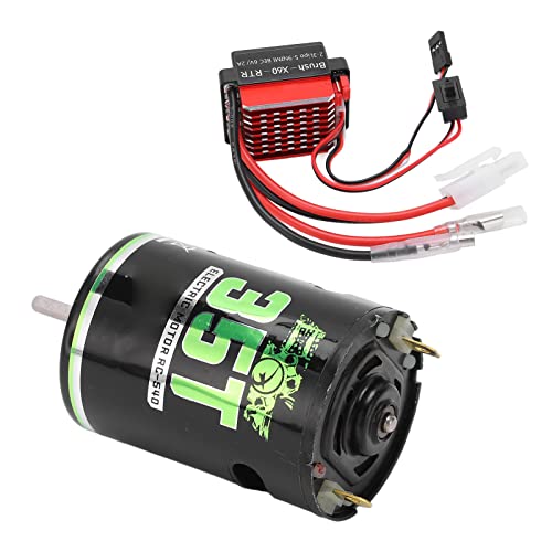 SUNGOOYUE RC Gebürstetem Motor 540 Elektrisches Low -Spannungsschutz -Kit für 1/10 RV Kurzlastwagenklettern (35T) von SUNGOOYUE