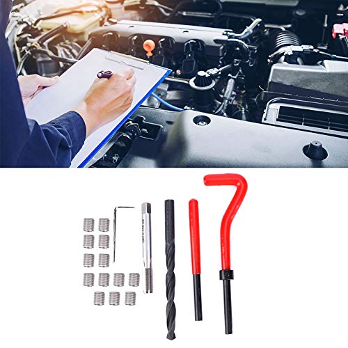 SUNGOOYUE Reparatur von Edelstahl -Fadeneinsatzkit 20 -PC Werkzeug für die Reparatur von Gewinde mit Hoher Genauigkeit, M8x1 Retheading Set für Maschinen von SUNGOOYUE