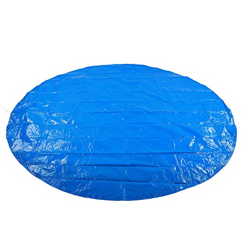SUNGOOYUE Schwimmbadzubehör Hochwertiges Schutzstuch für 395 Cm/155,5 Zoll Pool wasserdichte Regenschutzpoolabdeckung (Durchmesser 280 cm) von SUNGOOYUE