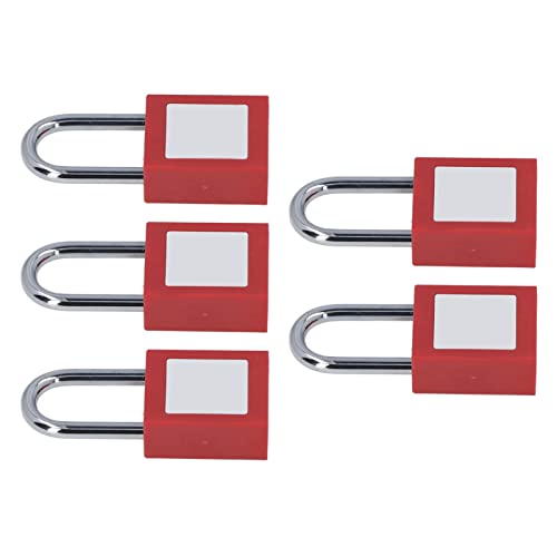 SUNGOOYUE Sicherheitsvorhängeschlösser -Lockout -Tagout Schlösser mit Beschreibbarem Etikett, Set von 5 Keyed Vorhängeschlösser Geeignet für die Chemische Industrie und Erdölarbeiter Geeignet SUNGOOYUE Sicherheitsvorhängeschlösser -Lockout -Tagout Schlösser mit Beschreibbarem Etikett, Set von 5 Keyed Vorhängeschlösser Geeignet für die Chemische Industrie und Erdölarbeiter Geeignet von SUNGOOYUE