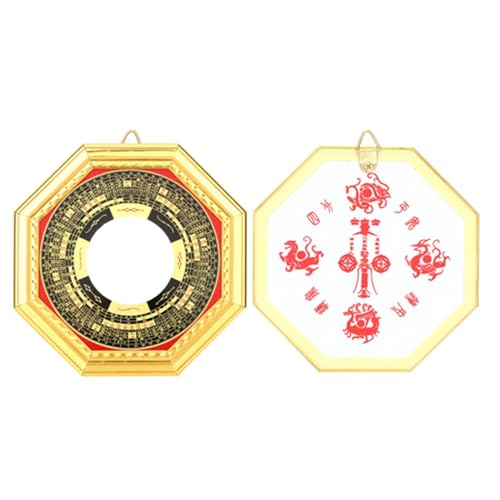 SUNGOOYUE Traditioneller Chinesischer Feng Shui Konkave Bagua Mirror für Wohlstand und Glück, Hängen Im Freien, Klatschspiegel für Heimgeschäft, Chinesischer Feng Shui Konvexe Spiegel Zum Schutz, SUNGOOYUE Traditioneller Chinesischer Feng Shui Konkave Bagua Mirror für Wohlstand und Glück, Hängen Im Freien, Klatschspiegel für Heimgeschäft, Chinesischer Feng Shui Konvexe Spiegel Zum Schutz, von SUNGOOYUE