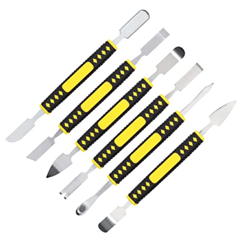 SUNGOOYUE Tragbare Metallkreuzstange 6 Set Haltbares Elektronisches Fahrzeug -Kit -Telefon, Tabletten, Laptops Kohlenstoffstahl Kompaktgebäude (6PCS) von SUNGOOYUE