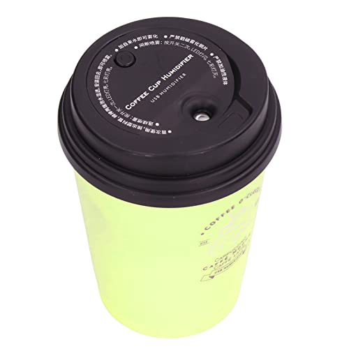 SUNGOOYUE USB -Mini -Luftbefeuchter Stille Operation Auto Off Compact Leichte Raumsparung für Auto Büro Ideal für Freunde und Familie PP Coffee Coffee (GREEN) von SUNGOOYUE