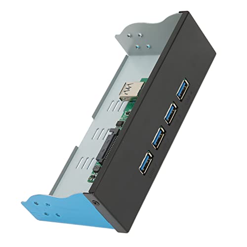 USB 3.1-Frontplatten-Hub, Hochgeschwindigkeit, 4 Anschlüsse, 10 Gbit/s, Langlebige Aluminiumlegierung für Tablet USB 3.1-Frontplatten-Hub, Hochgeschwindigkeit, 4 Anschlüsse, 10 Gbit/s, Langlebige Aluminiumlegierung für Tablet von SUNGOOYUE
