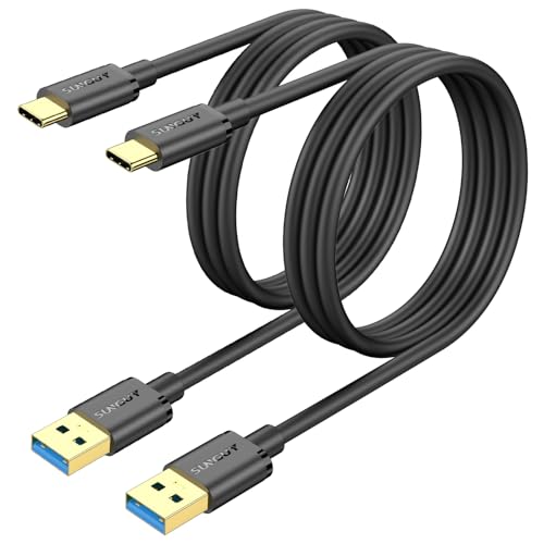 SUNGUY USB C Kabel Kurz, 2Stück 1m 10Gbps USB C auf USB 3.1 GEN 2 Ladekabel und Datenkabel für Android Auto, iPhone 16 15 Pro Plus Max, Galaxy S22/S23 ultra, HUAWEI P20/50 Pro, Google Pixel-Schwarz SUNGUY USB C Kabel Kurz, 2Stück 1m 10Gbps USB C auf USB 3.1 GEN 2 Ladekabel und Datenkabel für Android Auto, iPhone 16 15 Pro Plus Max, Galaxy S22/S23 ultra, HUAWEI P20/50 Pro, Google Pixel-Schwarz von SUNGUY