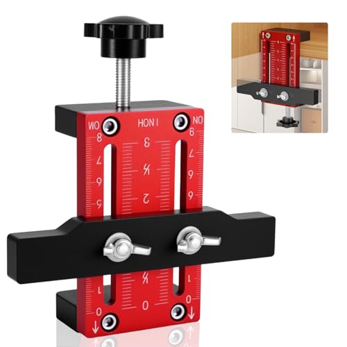 SUNJULY Einstellbarer Schrank Tür Installation Positioner, Schrank Tür Mount Locator mit Einstellbarer Länge,Cabinet Door Hardware Mounting Jig Positioning für Den Einbau Schranktüren Schrankaufhänger SUNJULY Einstellbarer Schrank Tür Installation Positioner, Schrank Tür Mount Locator mit Einstellbarer Länge,Cabinet Door Hardware Mounting Jig Positioning für Den Einbau Schranktüren Schrankaufhänger von SUNJULY