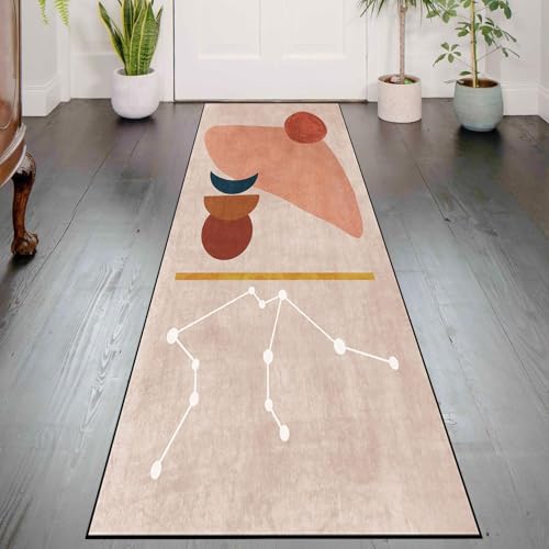 SUNLIMEI Teppich Läufer rutschfest 45 x 220 cm rutschfest Teppich Küche, Teppich für Die Küche mit Gelrücken, Modern Design, Pflegeleicht für Vorzimmer, Waschküche, F SUNLIMEI Teppich Läufer rutschfest 45 x 220 cm rutschfest Teppich Küche, Teppich für Die Küche mit Gelrücken, Modern Design, Pflegeleicht für Vorzimmer, Waschküche, F von SUNLIMEI