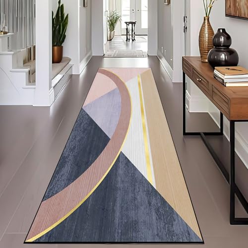SUNLIMEI Teppichläufer rutschfest 65 x 400 cm rutschfest Waschbar Teppich Flur Läufer, Lang Flur Küche mit Gelrücken, Modern Design, Pflegeleicht für Wohnzimmer, Flur, Küche, B SUNLIMEI Teppichläufer rutschfest 65 x 400 cm rutschfest Waschbar Teppich Flur Läufer, Lang Flur Küche mit Gelrücken, Modern Design, Pflegeleicht für Wohnzimmer, Flur, Küche, B von SUNLIMEI