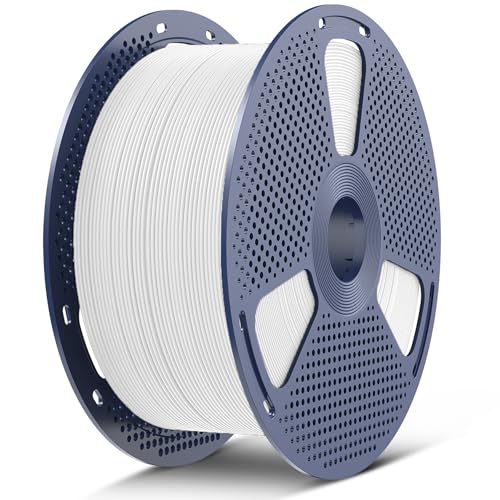 SUNLU Large Spool 5KG PLA Plus Filament, 3D Drucker PLA+ Filament 1.75mm ±0.02 mm, Härter und Stärker, 5kg Spule Weiß SUNLU Large Spool 5KG PLA Plus Filament, 3D Drucker PLA+ Filament 1.75mm ±0.02 mm, Härter und Stärker, 5kg Spule Weiß von SUNLU