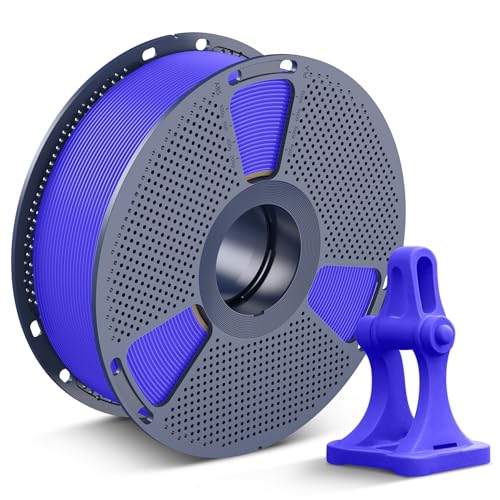 SUNLU High Speed PLA+2.0 Filament 1.75mm, Sehr Flüssige Rapid 3D Drucker Filament PLA Plus 2.0, Hohe Geschwindigkeit PLA+2.0 Entwickelt für Schnelles 3D Drucken. (1KG Blau) von SUNLU