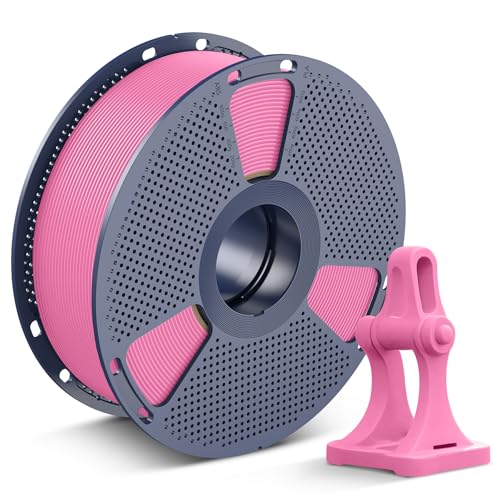 SUNLU High Speed PLA+2.0 Filament 1.75mm, Sehr Flüssige Rapid 3D Drucker Filament PLA Plus 2.0, Hohe Geschwindigkeit PLA+2.0 Entwickelt für Schnelles 3D Drucken. (1KG Rosa) von SUNLU
