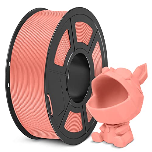 SUNLU Meta PLA Filament 1,75 mm, Hohe Zähigkeit, Bessere Liquidität PLA-Filament für Schnelleren 3D-Druck, Maßgenauigkeit +/- 0,02 mm, 1 KG Spule, Rosa von SUNLU