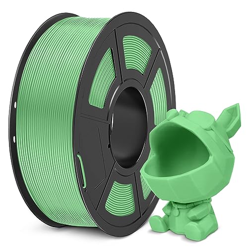 SUNLU Meta PLA Filament 1.75 mm, Hohe Zähigkeit, Bessere Liquidität PLA Filament für Schnelleren 3D-Druck, Maßgenauigkeit +/- 0,02 mm, 1 KG Spule,Apfelgrün von SUNLU