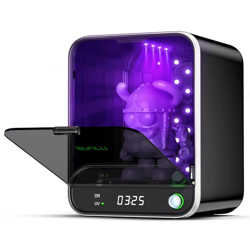 SUNLU Resin UV-Härtungsbox II, Abnehmbarer Drehteller, Große Größe, 42W Leistung Schnelle Aushärtung, All-in-One, keine Installation, 405 nm UV-Lichthärtungsgerät für 3D-Harzdrucker SUNLU Resin UV-Härtungsbox II, Abnehmbarer Drehteller, Große Größe, 42W Leistung Schnelle Aushärtung, All-in-One, keine Installation, 405 nm UV-Lichthärtungsgerät für 3D-Harzdrucker von SUNLU