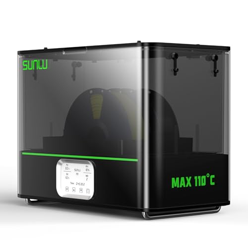 SUNLU Offizielle Filament Trockner Box E2, 2025 Neueste 2-Spulen 3D Drucker Filament Dryer SUNLU Offizielle Filament Trockner Box E2, 2025 Neueste 2-Spulen 3D Drucker Filament Dryer von SUNLU