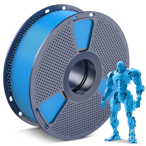 SUNLU PLA Filament 1.75mm, 3D Drucker Filament PLA 1.75mm +/- 0,02mm, Einfach zu Verwenden, Anfängerfreundlich, Passend Für Sie Meisten FDM 3D Drucker, 1KG Spule. (Cyan) von SUNLU