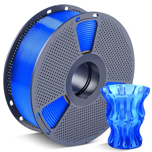 SUNLU PLA Filament 1.75mm Transparente, 3D Drucker Filament PLA 1.75mm, 3D Filament Maßgenauigkeit +/- 0,02mm, Passend Für Sie Meisten FDM 3D Drucker, 1KG Spule. (Transparent Blau) SUNLU PLA Filament 1.75mm Transparente, 3D Drucker Filament PLA 1.75mm, 3D Filament Maßgenauigkeit +/- 0,02mm, Passend Für Sie Meisten FDM 3D Drucker, 1KG Spule. (Transparent Blau) von SUNLU